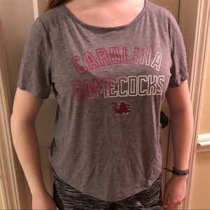 Under Armour Carolina Gamecocks USC Cropped Shirt